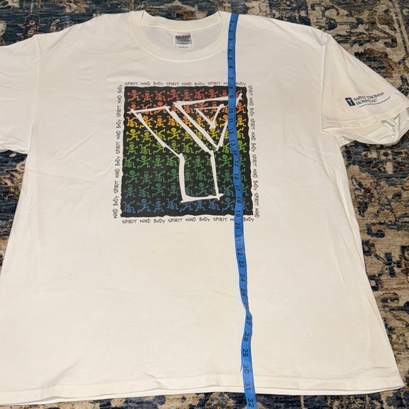 VTG YMCA of Middle TN Spirit Mind Body White Unisex Gildan St. Thomas Health XL - Picture 11 of 15